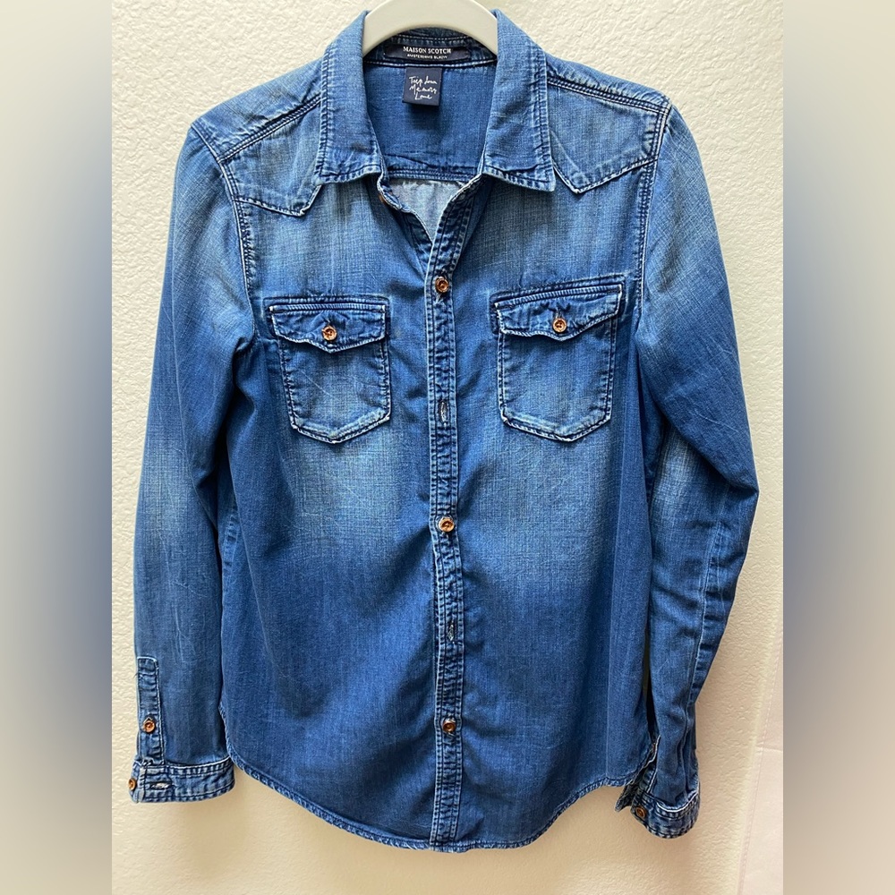 Maison Scotch denim shirt